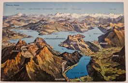 Pilatus Relief Vierwaldstättersee Luzern