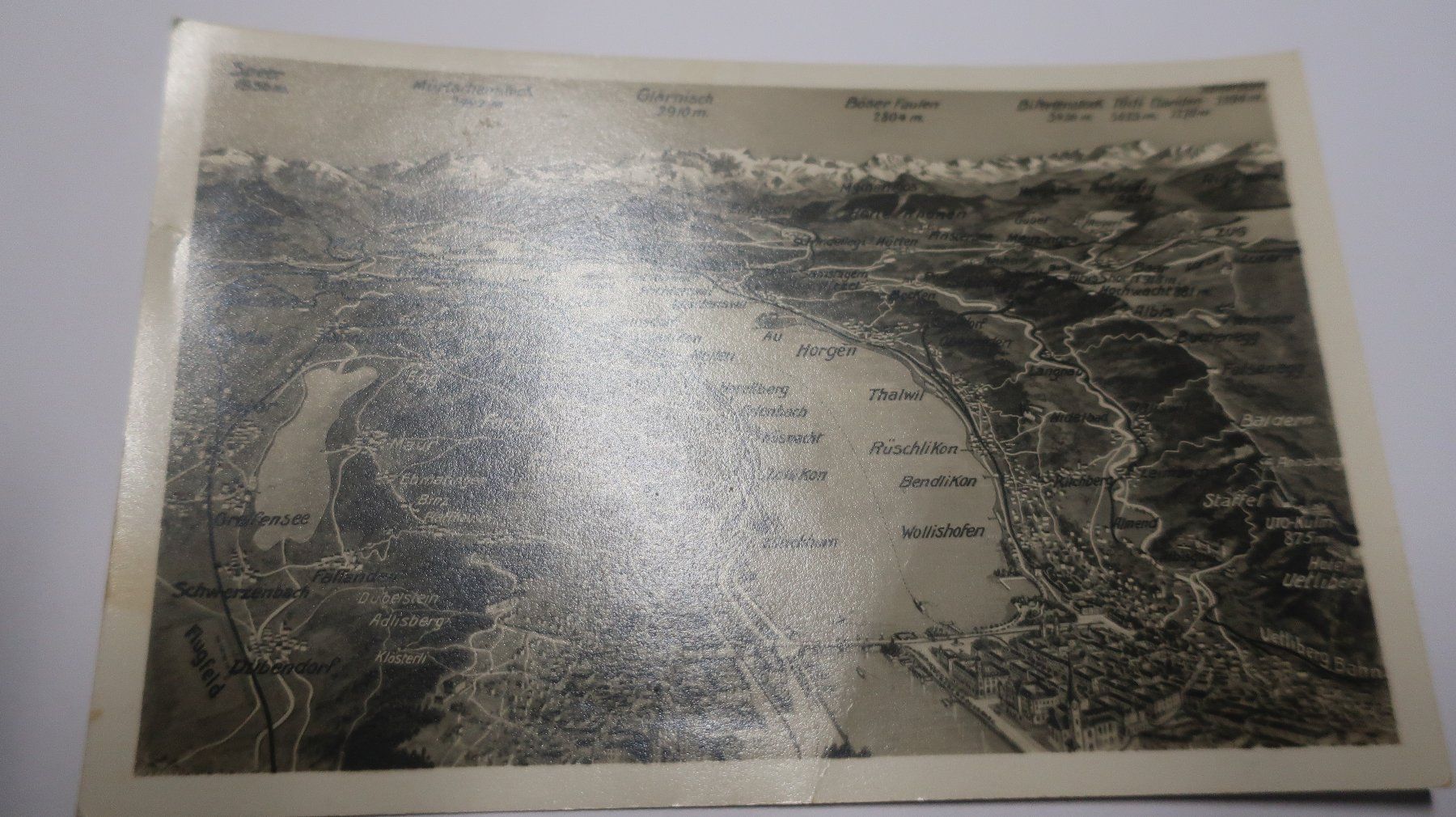 Cartoline postali: Zürich See  Panorama (non circulée) – Usato da Cormoret venduto da Pascalll2001 1