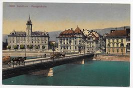 Solothurn - Postgebäude um 1921🏤