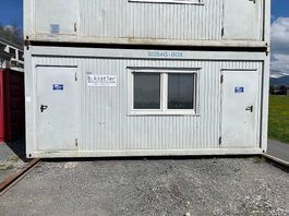 Container Baracke Baubüro Material Polier Mannschaft
