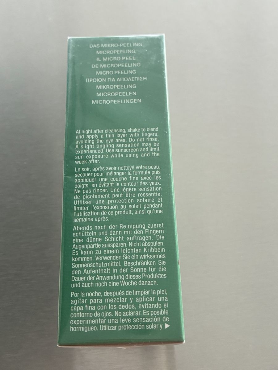 La Mer Cura del viso: La Mer The Micro Peel 30ml neu – Nuovo e nell'imballaggio originale da Niederglatt ZH venduto da karinso 2
