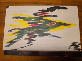 Original Bild auf Holz ca 40cm breit Erwin Brügger