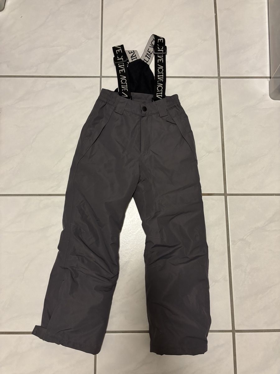 Pantaloni: Crane Skihose, Gr. 122/128, Grau – Usato da Hochdorf venduto da Chg22