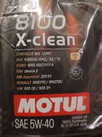 Motoröl Motul 5W40 5 l +Ölfilter Meyle 
