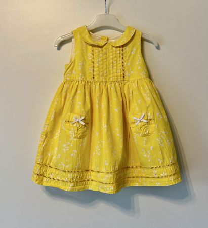 Sommerkleid Gelb Gr. 98