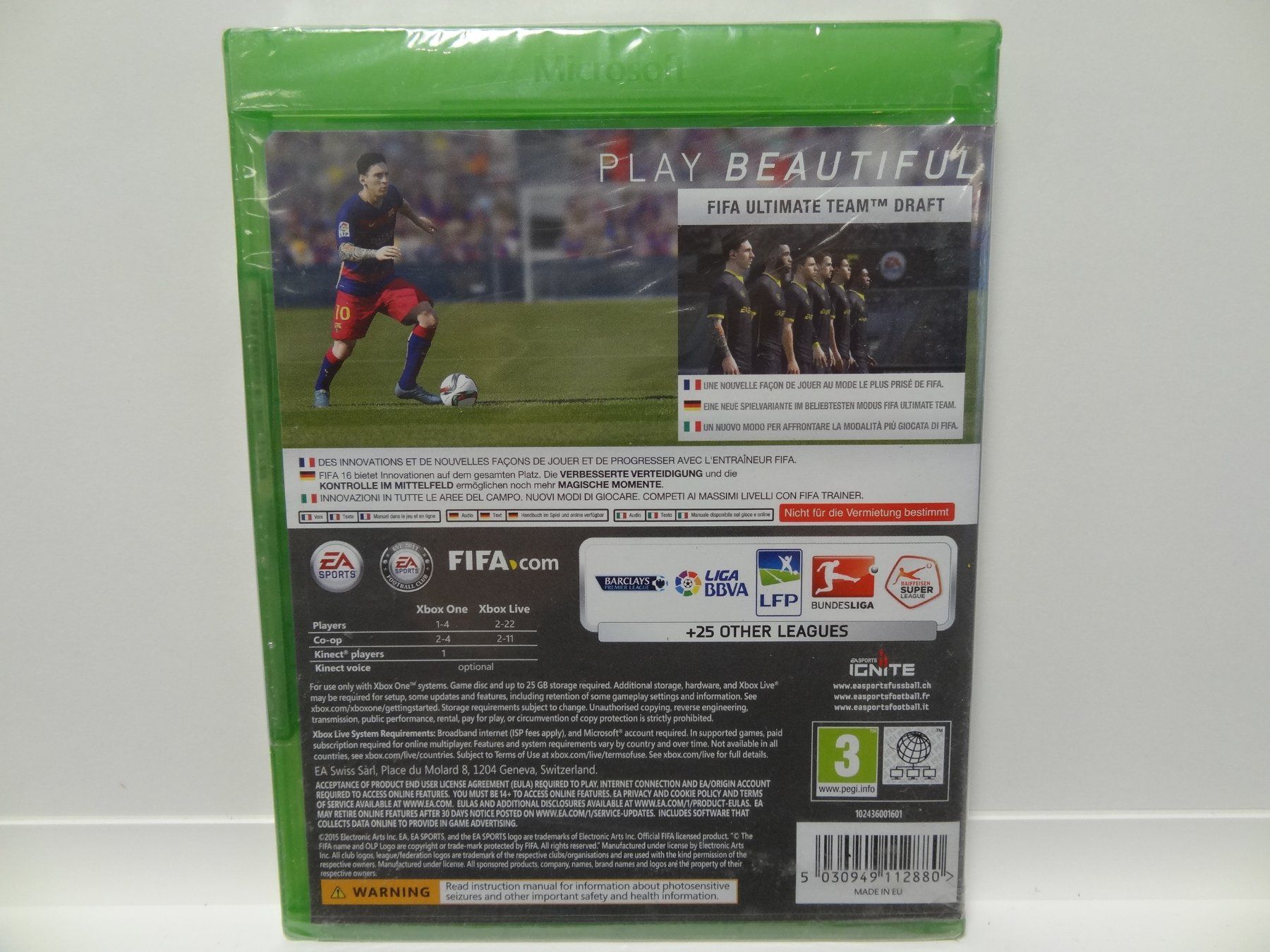 Microsoft Spiele: FIFA 16 Xbox One - Neu – Neu und originalverpackt aus luzern von musicandart 1