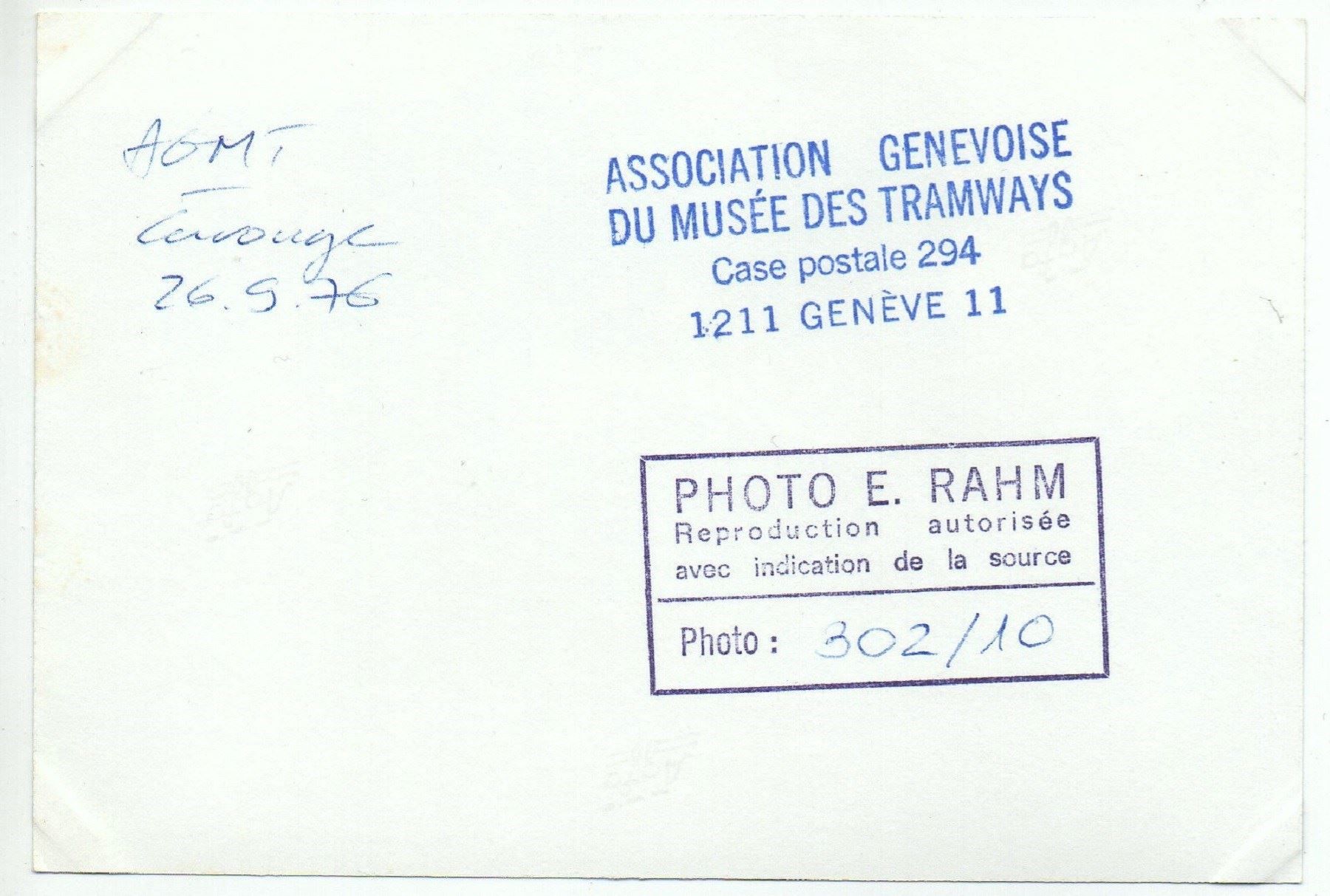 Cartoline postali: CAROUGE Foto Tram – Usato da Jona venduto da philajona 1