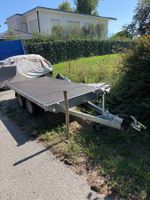 Remorque transport de choses , véhicules avec rampes