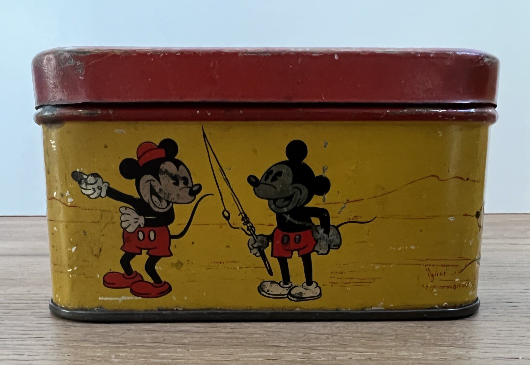 Barattoli: FLACHE Blechdose Disch Othmarsingen, Micky Mickey-Mouse 30er – Usato da Rothrist venduto da Brandystar 3