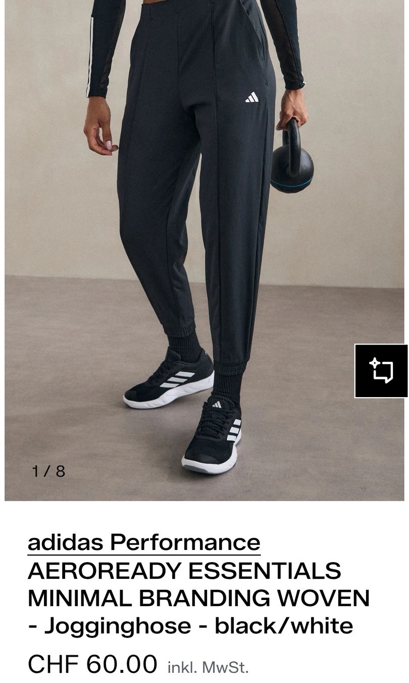 Adidas Pantaloni: Adidas Trainingshose Damen – Usato da Schaffhausen venduto da Ginsalabim 2