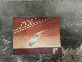 Original Prospekt Fiat 1500 Sechszylinder von 1935