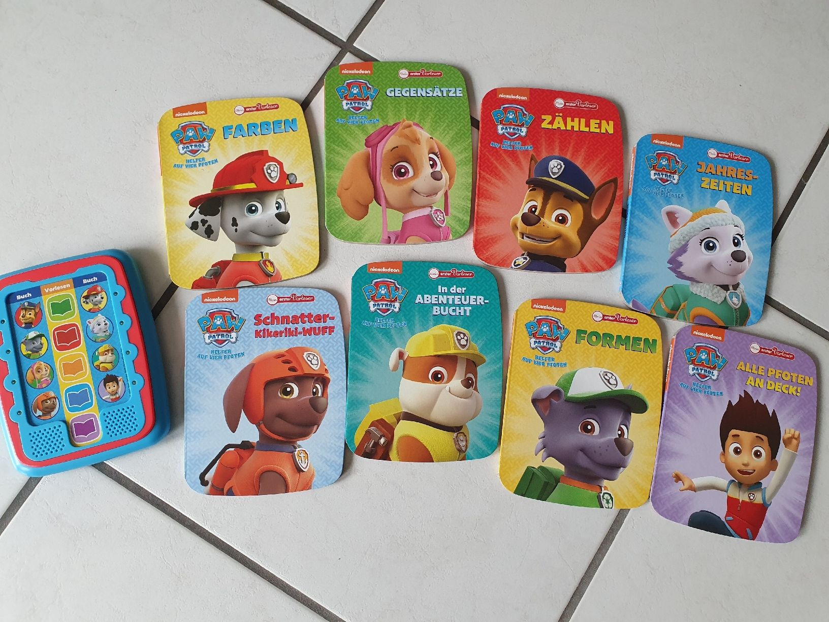 Giocattoli: Paw Patrol Bücher mit elektronischem Lesepad – Usato da Erlinsbach SO venduto da Lea030