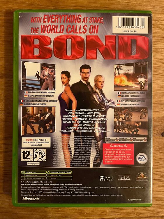 007 QUITTE OU DOUBLE (le choix des joueurs) - Retrogameshop