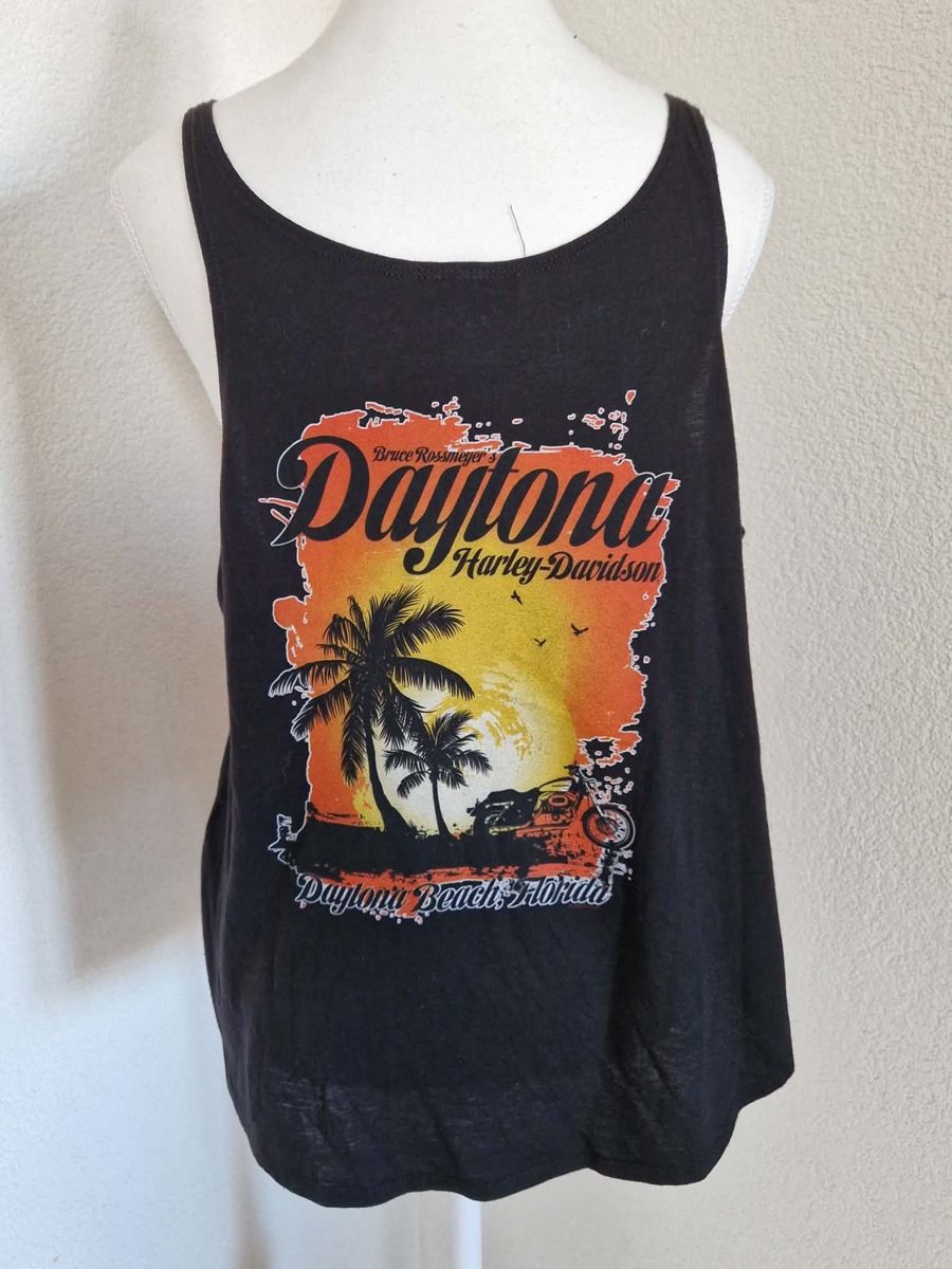 Top: Harley-Davidson Top, Daytona, vermutl. Einheitsgrösse, NEU – Nuovo e nell'imballaggio originale da Hittnau venduto da Katzenherz 1