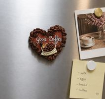 Kühlschrankmagnet "Good Coffee" | Resin | 6 cm | Neu