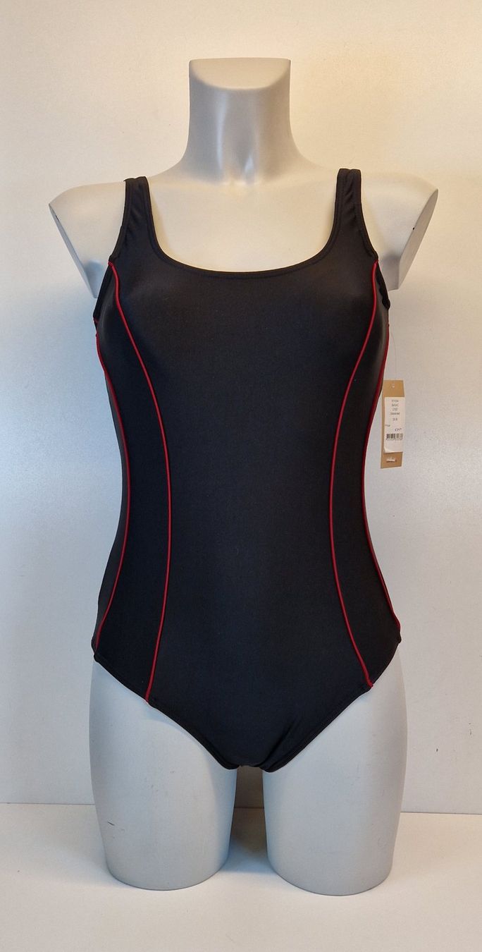 Lahco Costumi da bagno & Bikini: Badehose Damen 36B Lahco Basic Black Red / Rabatt 50% - 70%! – Nuovo e nell'imballaggio originale da Braunau venduto da Brand-Store 1