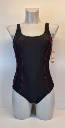 Badehose Damen 38B Lahco Basic Black Red / Rabatt 50% - 70%!