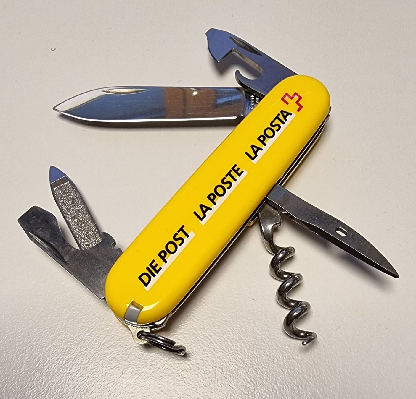 Victorinox Coltelli tascabile: Victorinox Werbemesser Post – Nuovo e nell'imballaggio originale da Spiez venduto da Ilger0