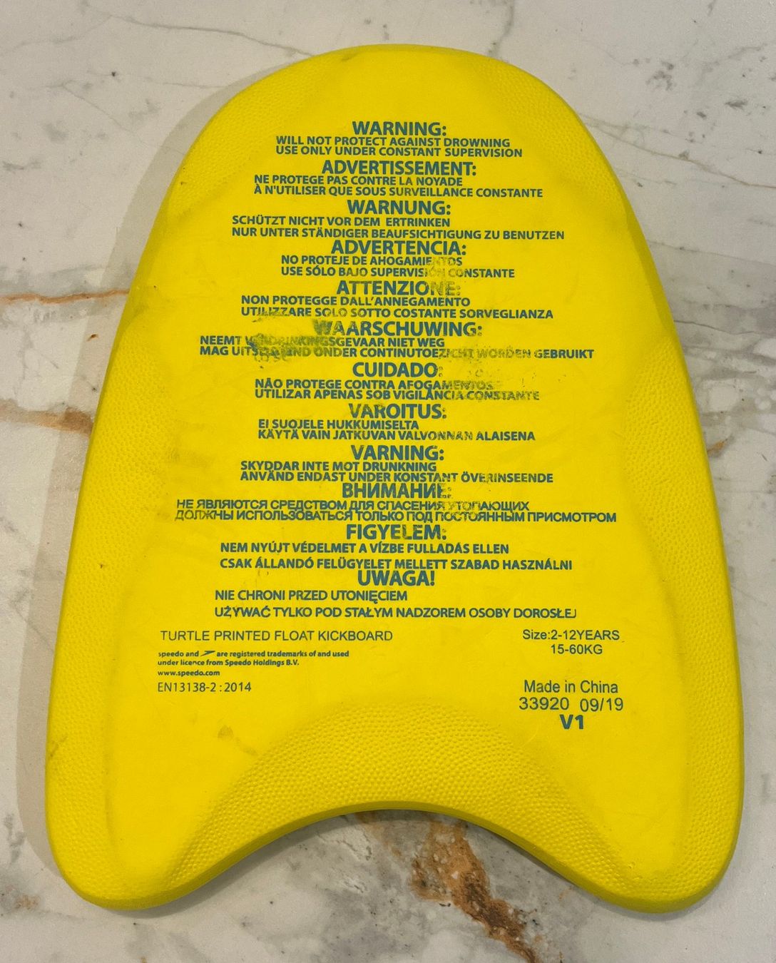 Bouées: Speedo Learn to Swim Float empire yellow – D'occasion à Le Noirmont par bouboun21 1