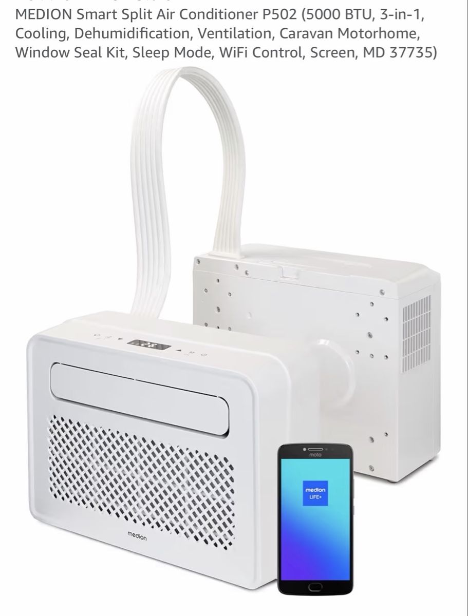 Climatiseurs: MEDION Smart Split Air Conditioner P502 5000 BTU New – Neuf avec emballage d'origine à Founex par HoppSuisse59