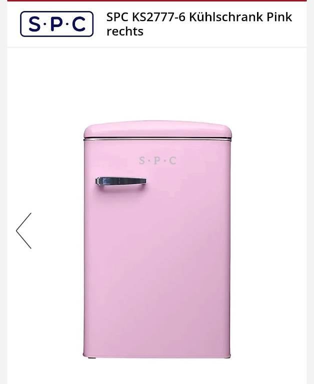 Kühlschrank: Retro Kühlschrank, pink – Neu (gemäss Beschreibung) aus Küsnacht ZH von Jasmin2000