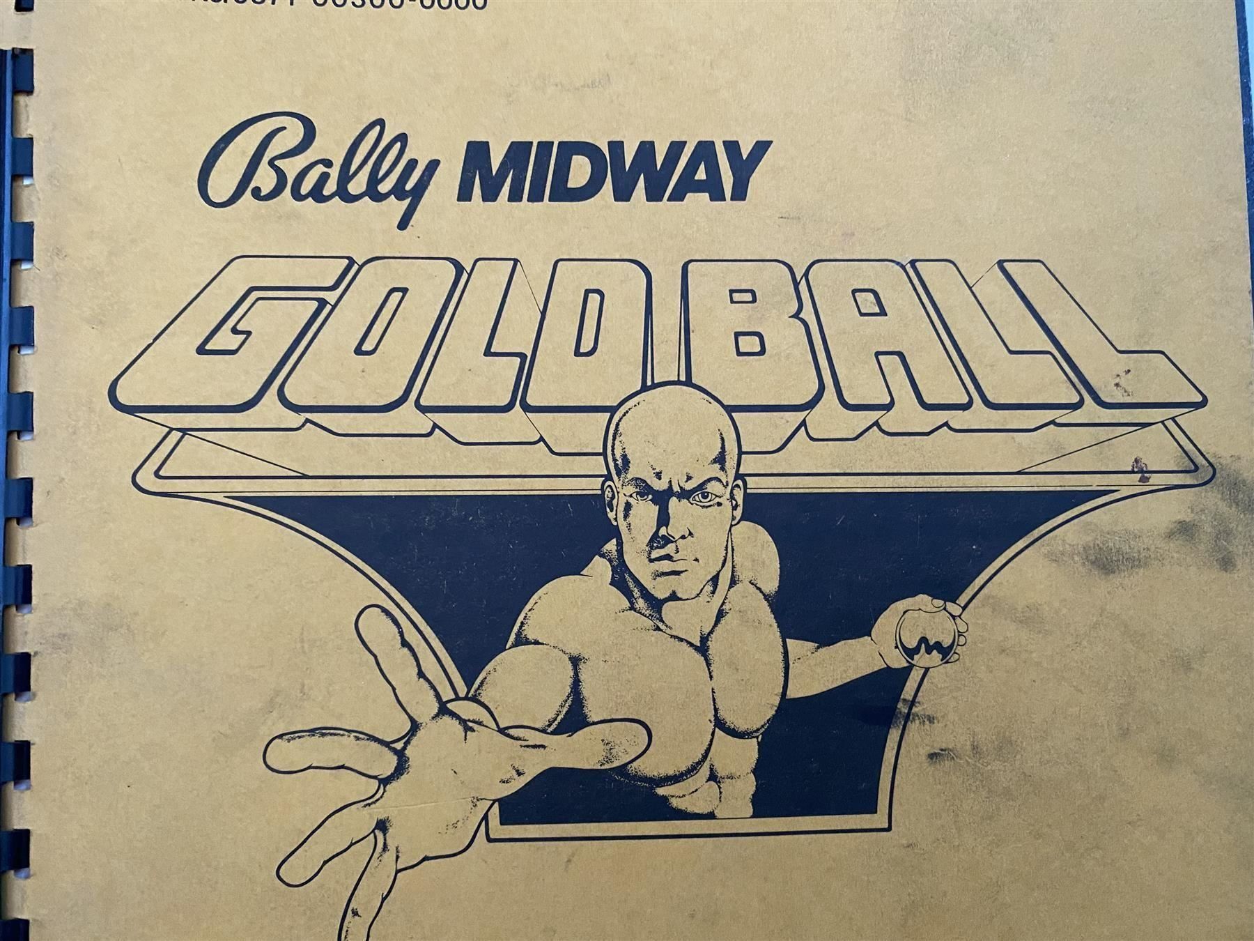Flipper: Original Flipper Handbuch "Goldball" – Usato da St.Gallen venduto da kingsamas 1