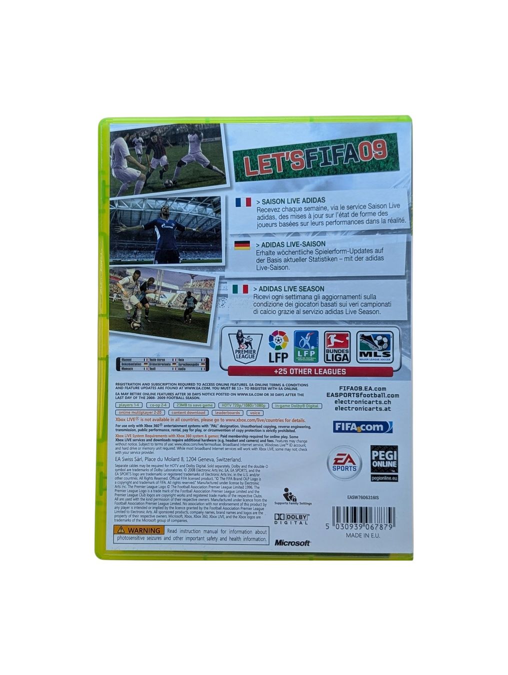 Microsoft Giochi: FIFA 09 Xbox 360 – Usato da Domat/Ems venduto da IsseldorsShop 1