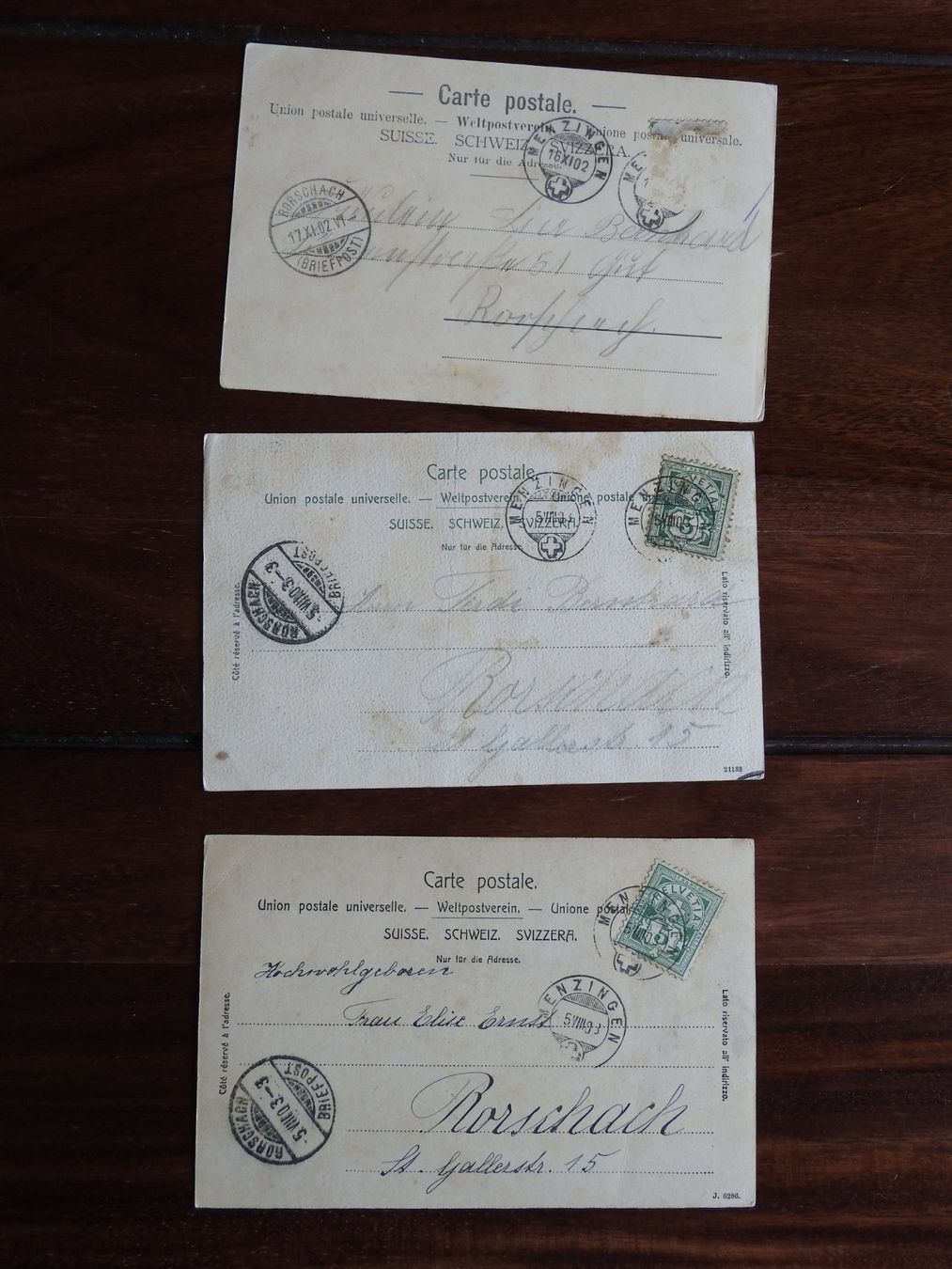 Cartes postales: Menzingen, 3 schöne AK  ! – D'occasion à Rain par 999-800-K 1