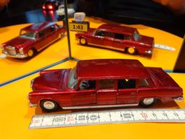Mercedes 600  1:43 (ohne Box) Dinky No.128 GB  > (H2)