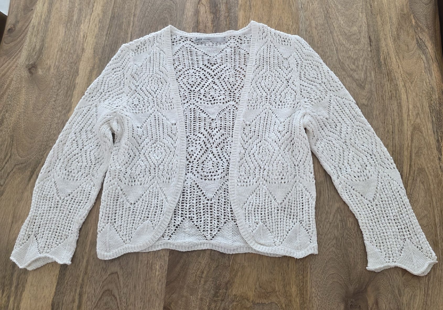 Only Bolero: Damen  Bolero Only weiss Grösse M  – Usato da Rheinsulz venduto da Gilea 5