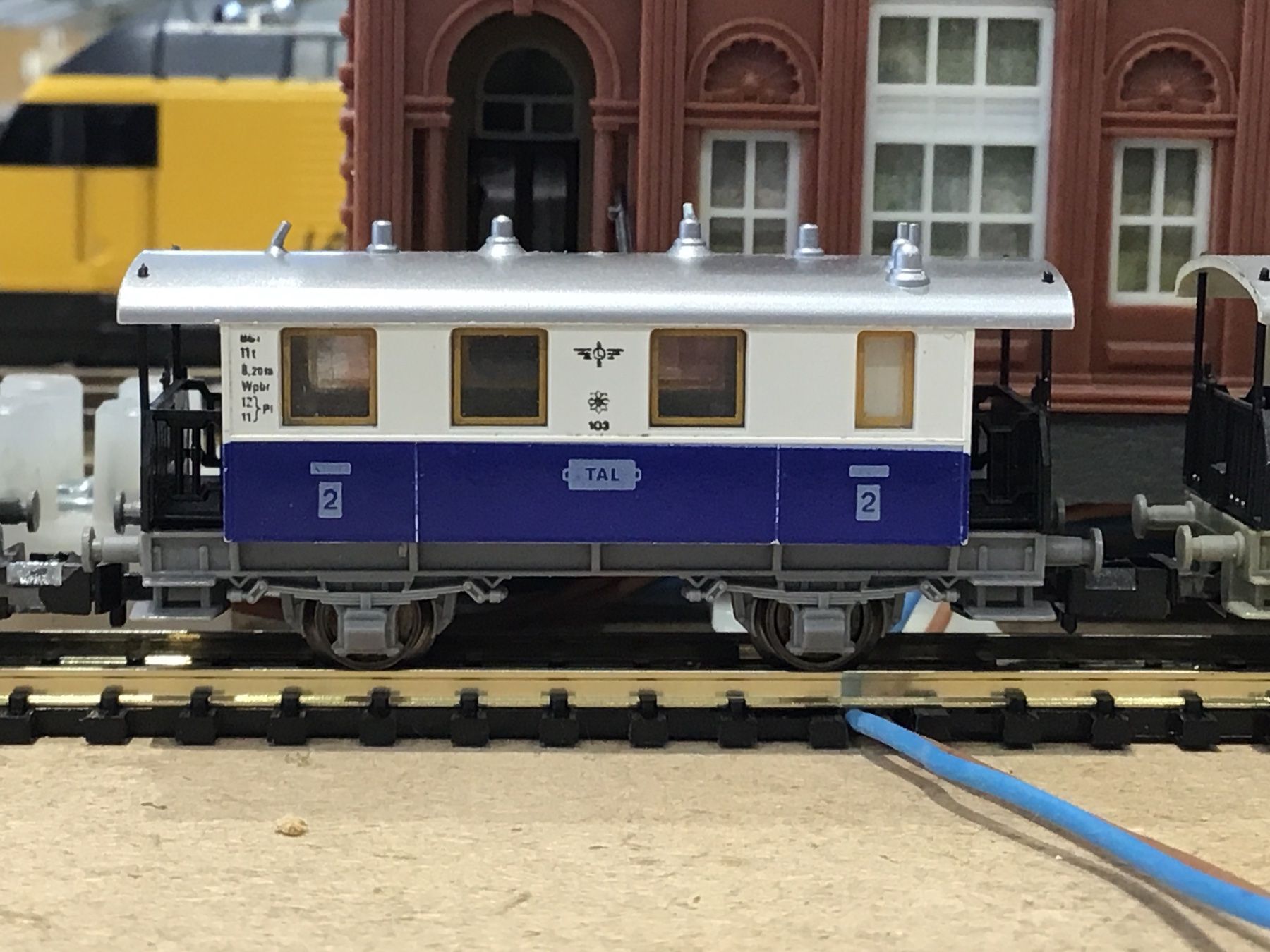 Fleischmann Modellini di ferrovie: FLEISCHMANN Zug-Set, Top Zustand, SPUR N – Usato da Männedorf venduto da Modell-Spezialisten 1