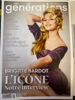 Brigitte Bardot, l'icône! Magazine Generations Plus no 96