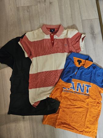 3x GANT Poloshirts Herren Grösse M