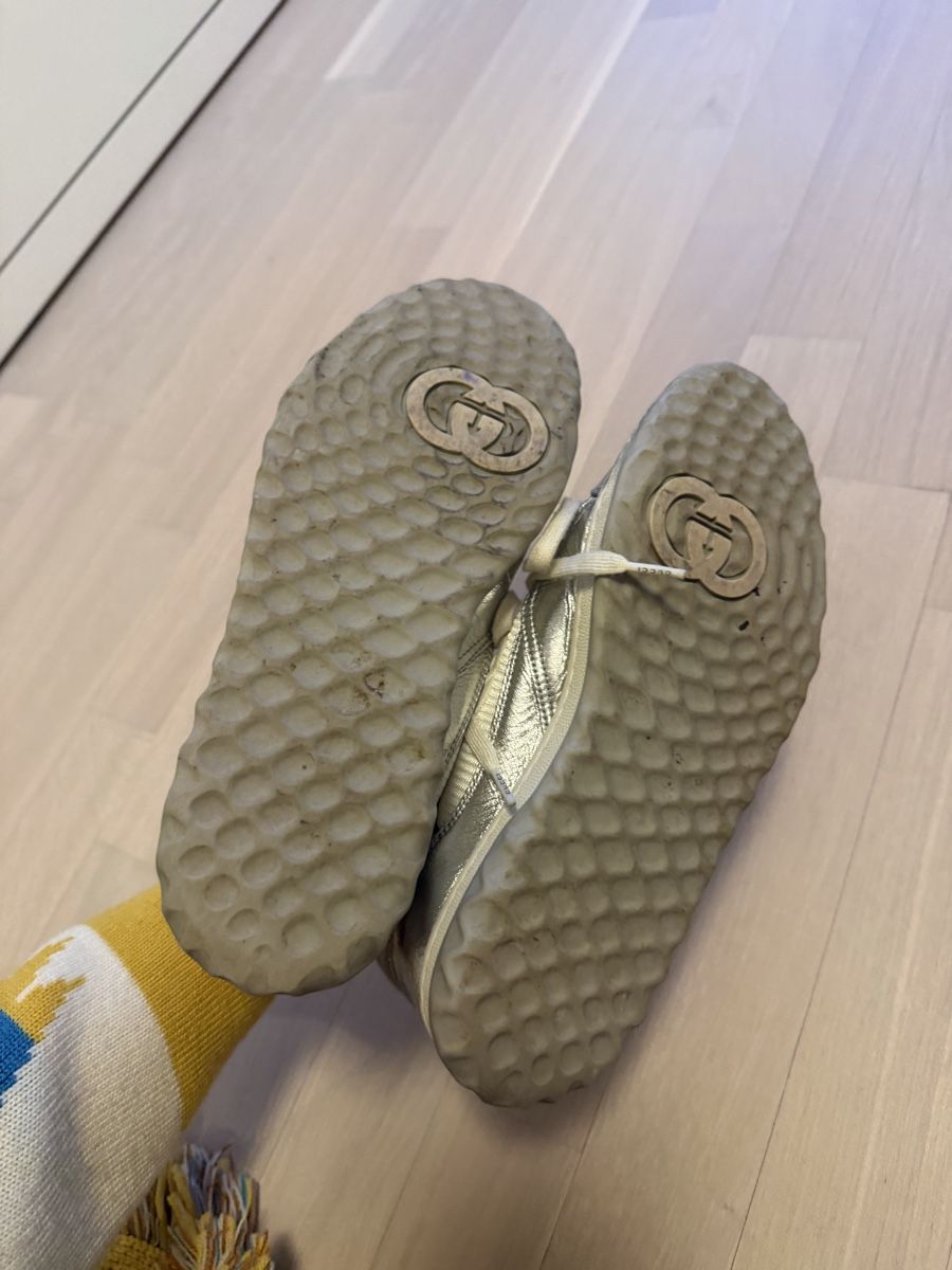 Gucci Scarpe da uomo: Gucci Mac80 Silver Sneakers - Timeless Style, Size 40 – Usato da Männedorf venduto da ScottNatalia 1