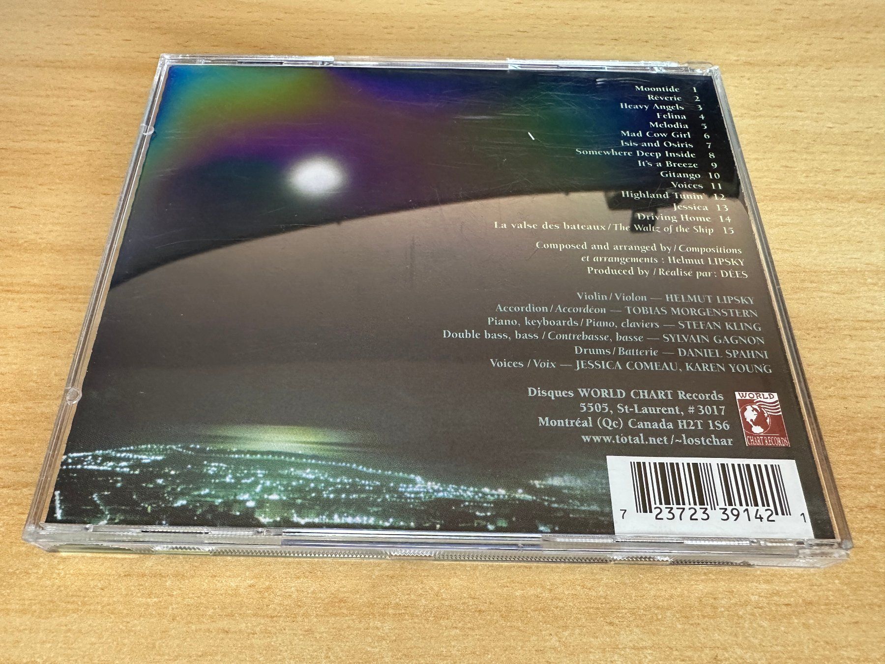CD: V1 Helmut Lipsky – Moontide – Usato da Rikon im Tösstal venduto da Alpenmutz 1