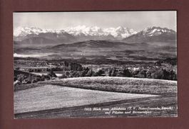 Blick vom ALBISHAUS auf Pilatus und Berneralpen - 1979
