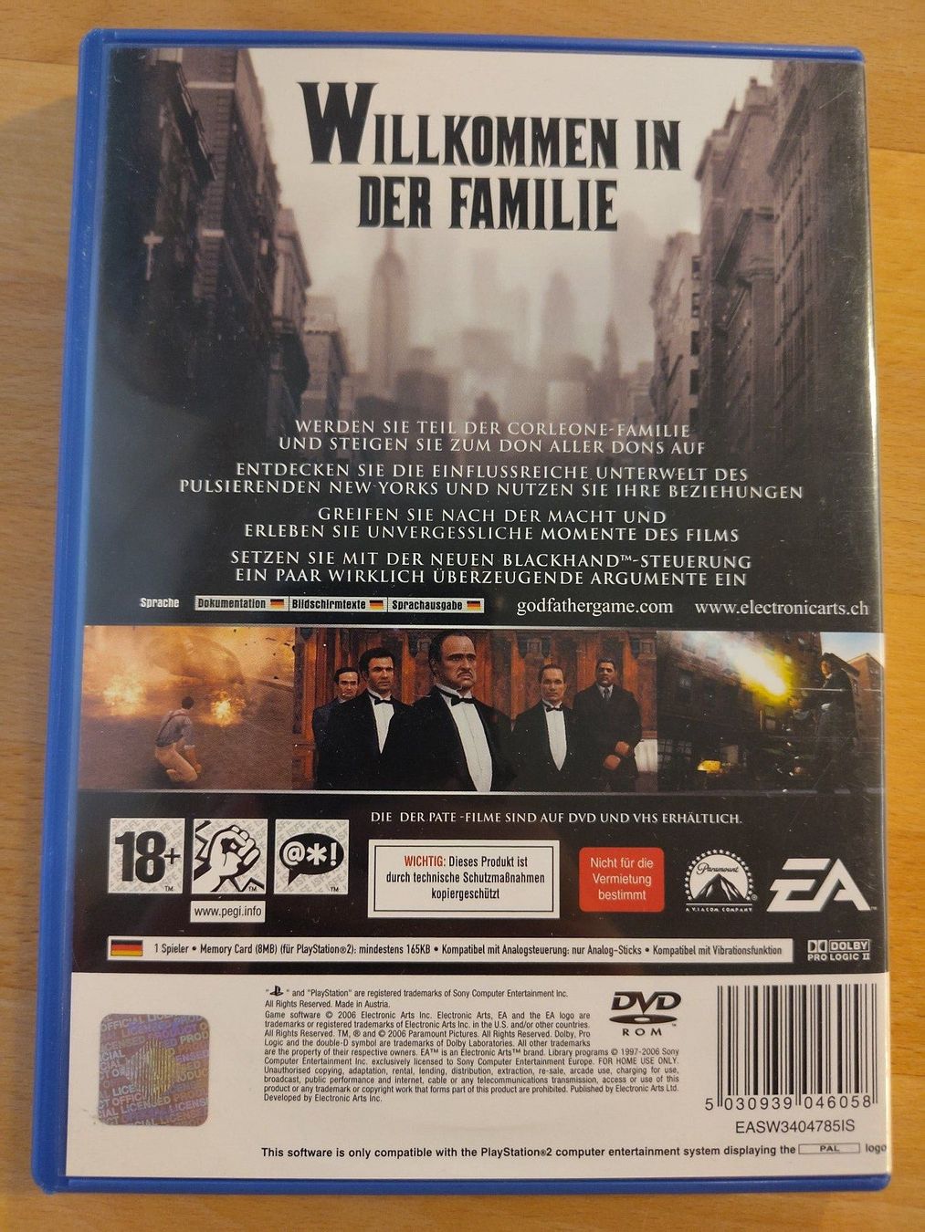 Sony Spiele: Der Pate für Playstation 2 / PS2 – Gebraucht aus Kloten von SuperRetroPixels 1