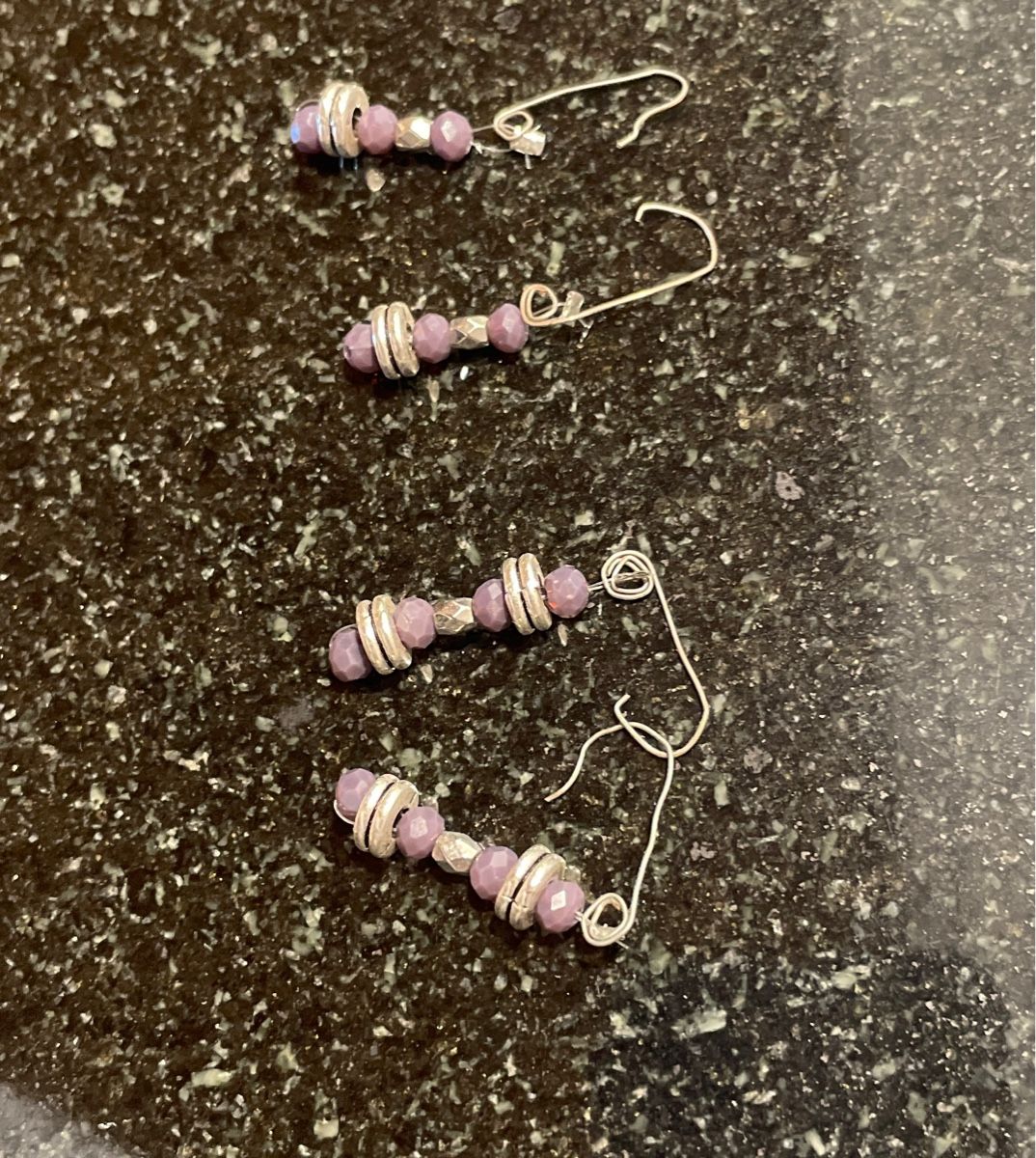 Sonstiger Schmuck: Schmuckset lila – Neu (gemäss Beschreibung) aus Steinmaur von mar_r2cs 1