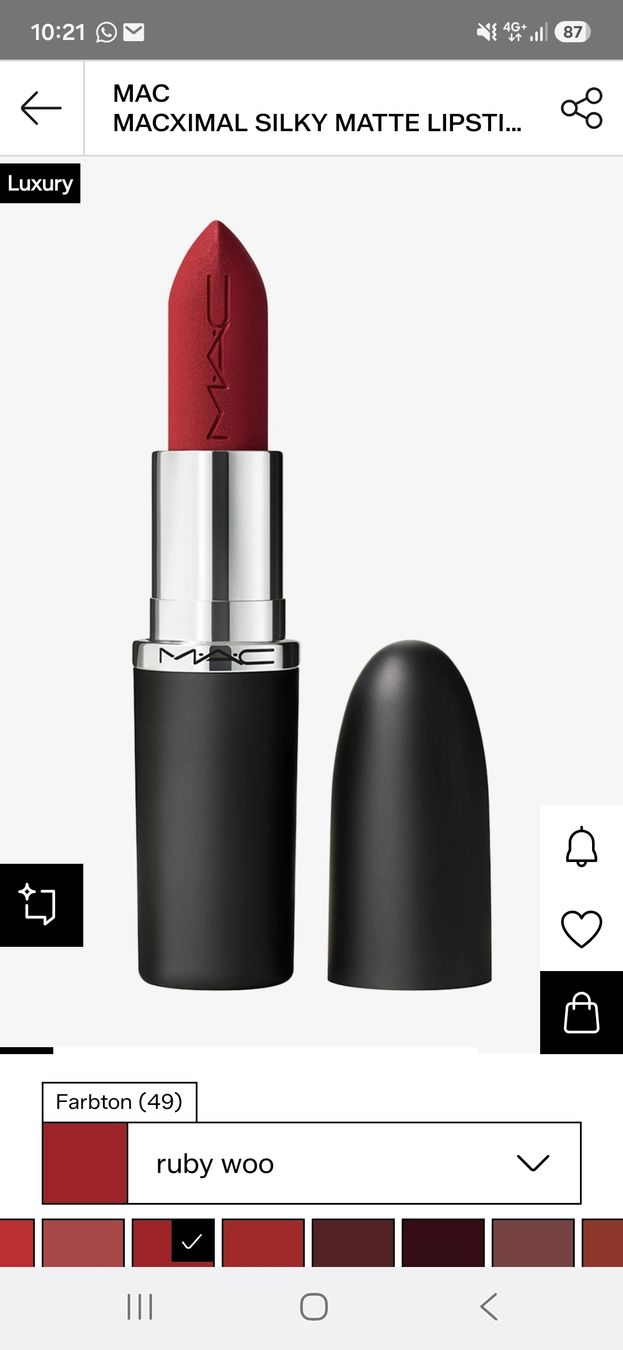 Mac Cosmetics Maquillage: MAC Lippenstift – Neuf (Voir description) à Basel par lilifee86 3