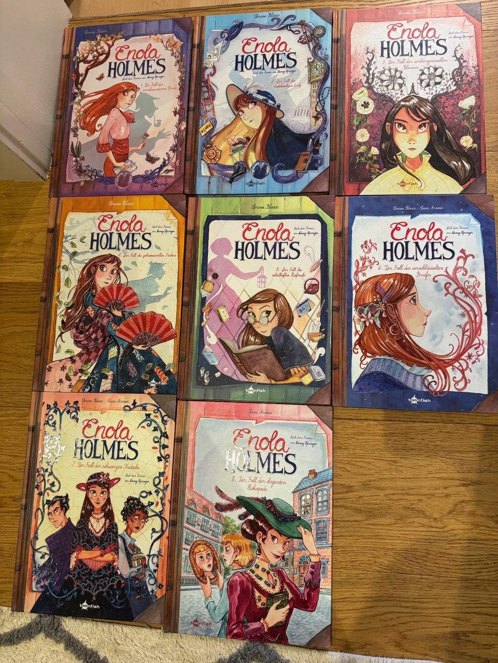 Fumetti: Enola Holmes Bücher 1-8 – Usato da Dürrenäsch venduto da 1kirs