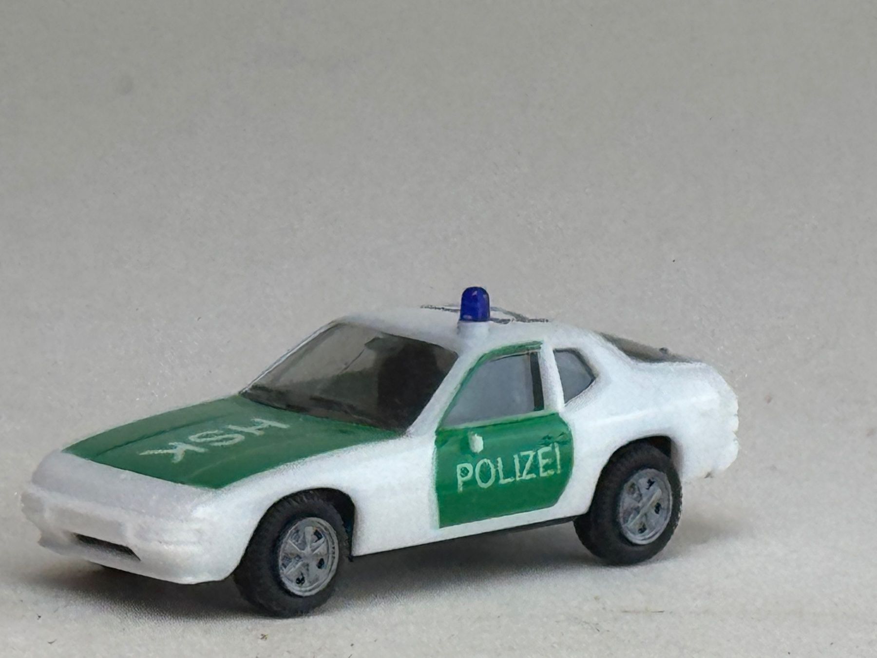 Herpa Modellini d'auto: VE1- Herpa Porsche 924 Polizei – Usato da Elm venduto da Wikmtz