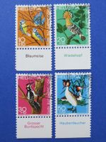 PJ Serie 1970 "Einheimische Vögel" off.Ersttag BERN + Tabs