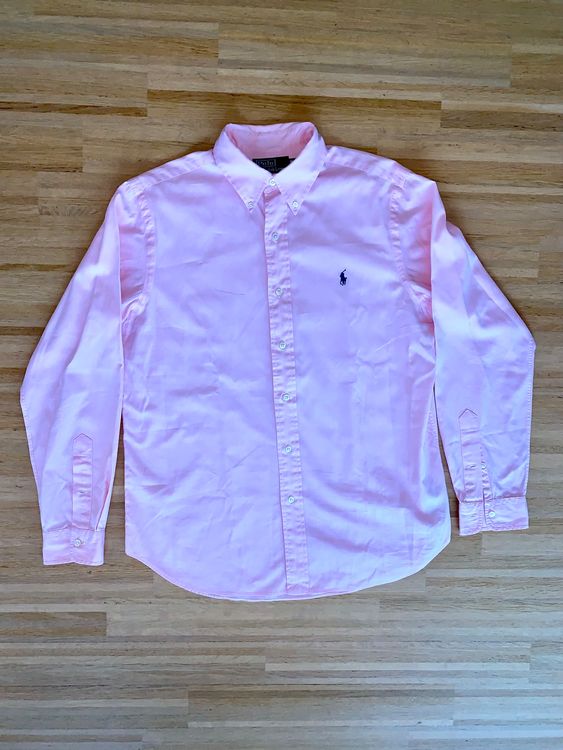 Polo Ralph Lauren Oxford Hemd Terrance rosa 39 bzw 15,5 1