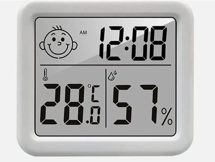 Messen: Uhr Digital Thermometer Hygrometer Feuchtigkeit messgerät – Neu (gemäss Beschreibung) aus Kirchdorf AG von Restposten110 6