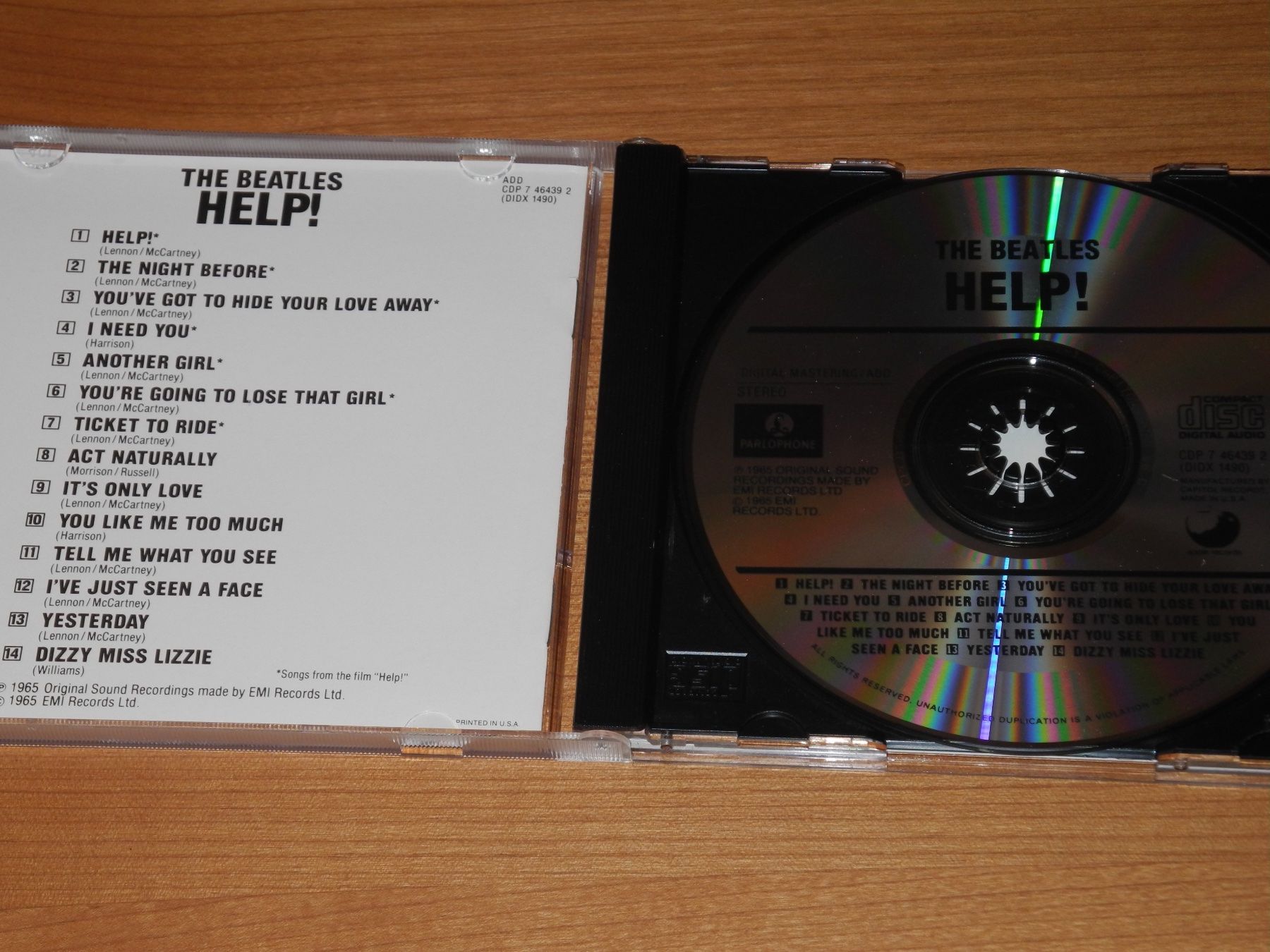 Dischi in vinile: THE BEATLES: HELP! - PARLOPHONE - USA – Nuovo (secondo la descrizione) da Fahrwangen venduto da Swirl2 1