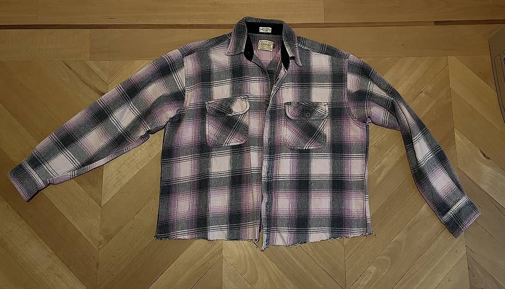 Chemisiers: Cropped Flannel Hemd – D'occasion à Zürich par elr_95gx