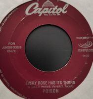 Vinyl Single Poison - Every Rose Has It's Thorn