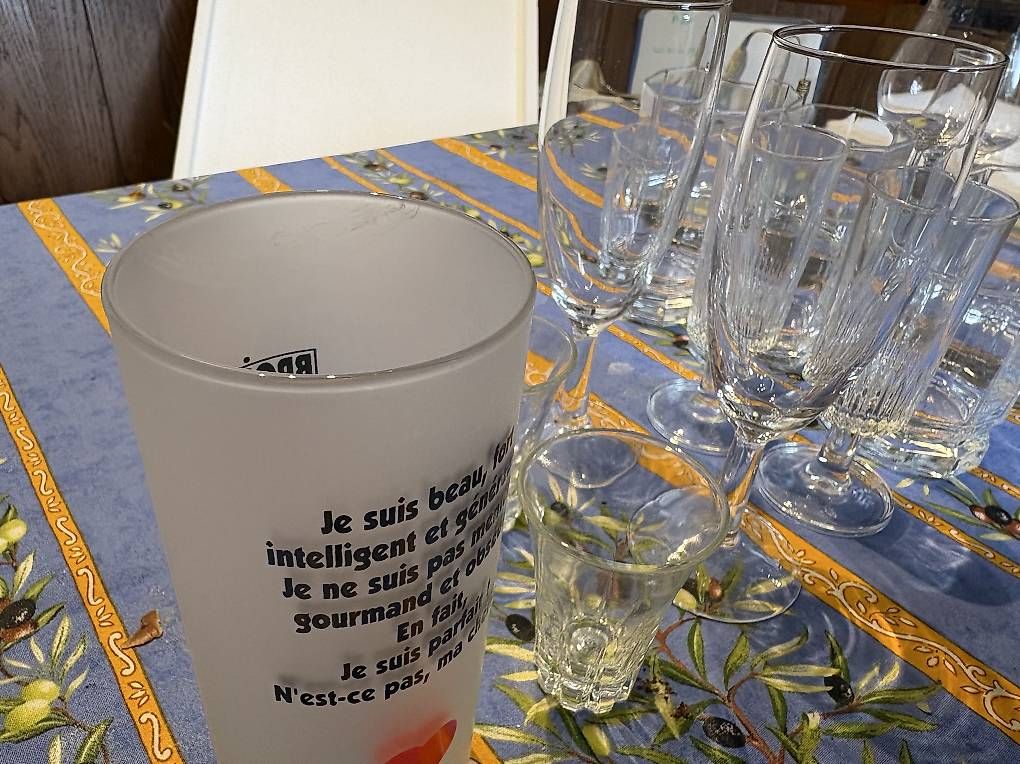 Bicchieri: Lot de verres en verre transparent – Usato da Bôle venduto da jes_987t 1