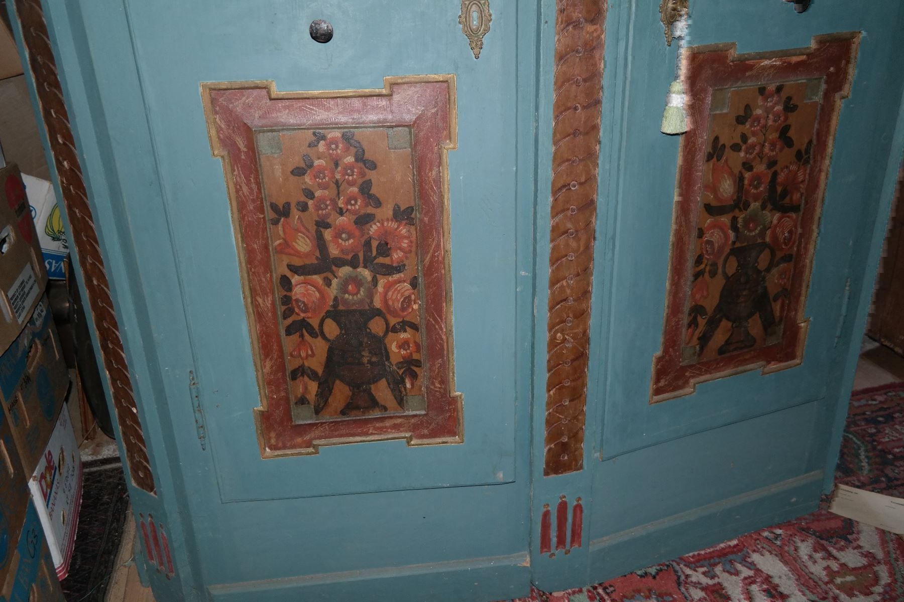 Armadi: bemalter Bodenseeschrank Barock – Usato da Opfertshofen SH venduto da museumswert 5