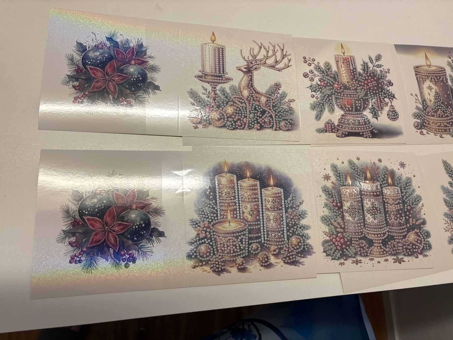 Kit bricolage: Diamant Paiting Karten Weihnachten – Nuovo e nell'imballaggio originale da Amriswil venduto da SCHLOSSGEISTLI 1